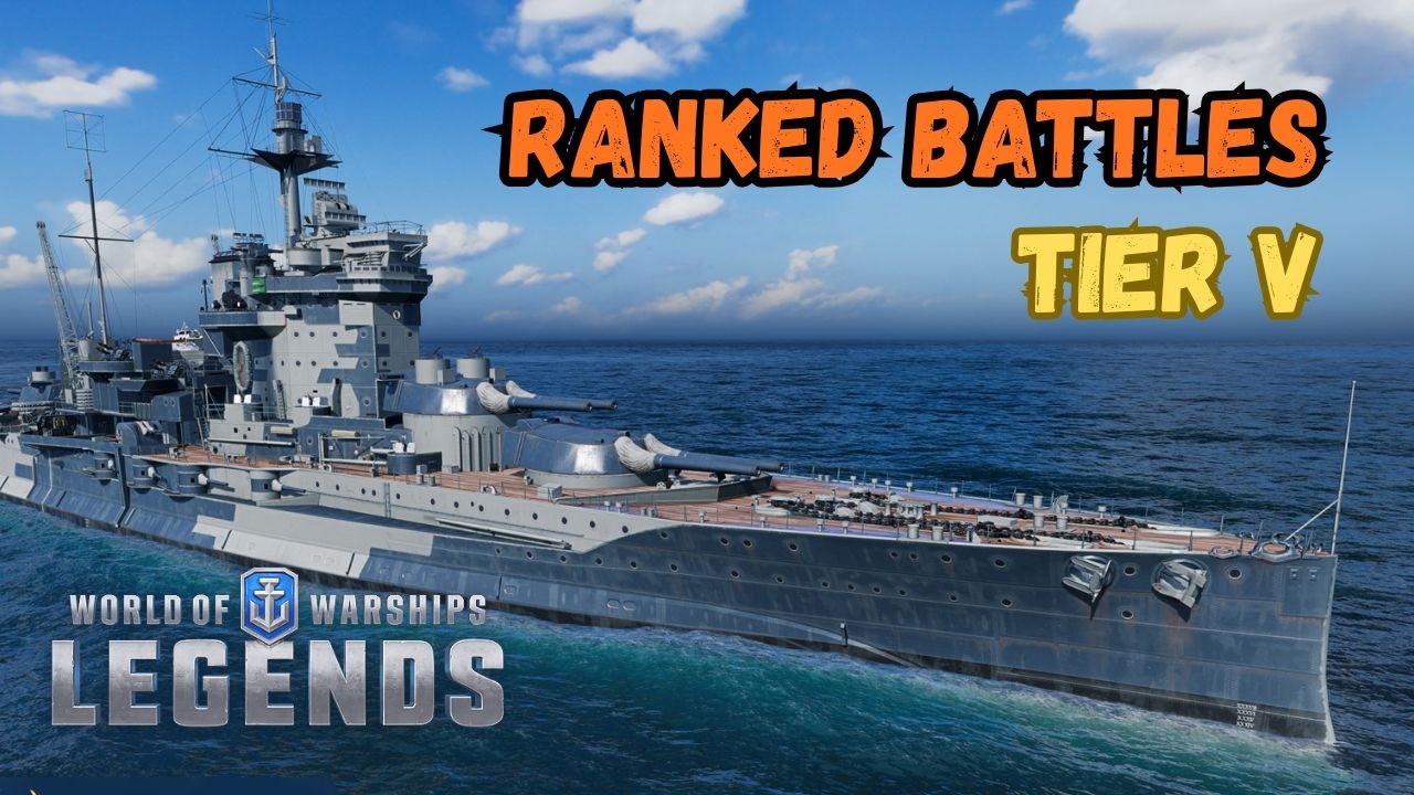 Ranked battles, tier V. WoWs Legends