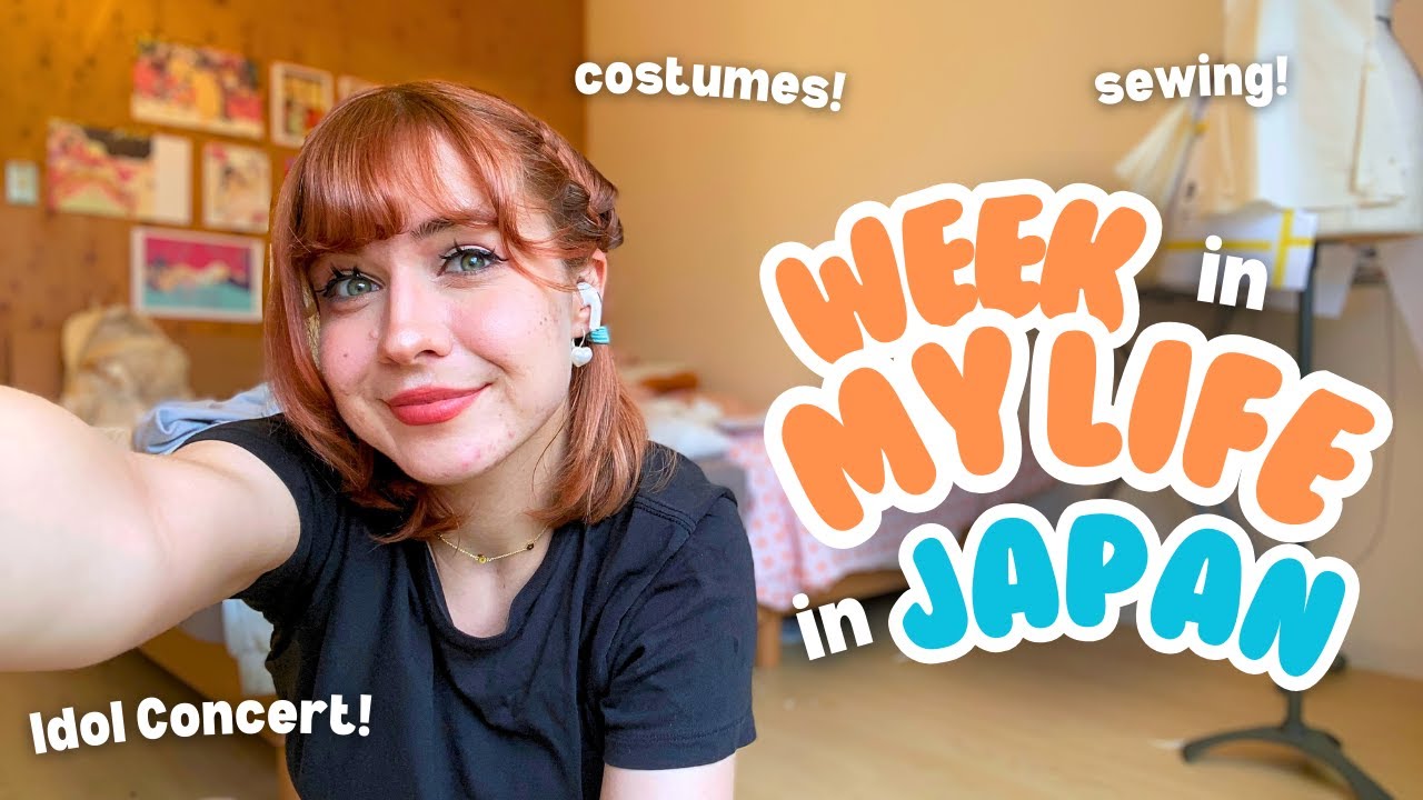spend a week with me in tokyo~ idols, fabric shopping, laundry