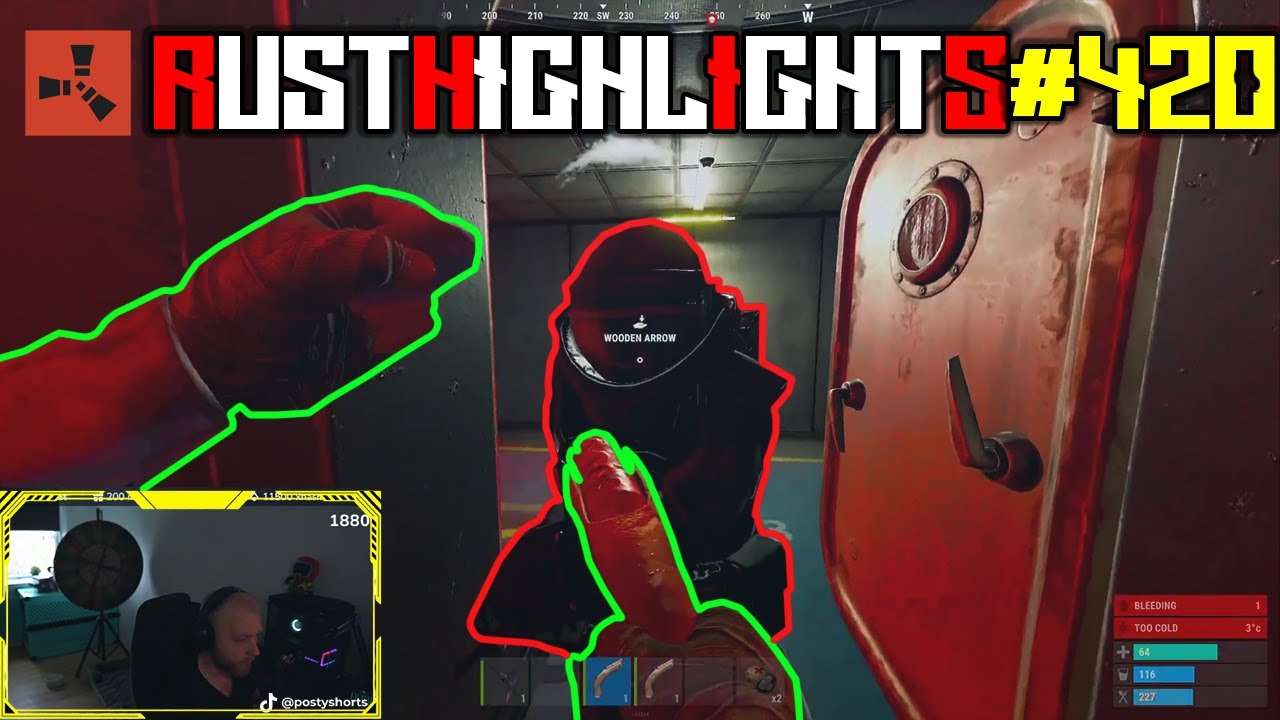 НОВЫЕ МОМЕНТЫ И ЗАБАВНЫЕ МОМЕНТЫ ИЗ RUST НА TWITCH #420