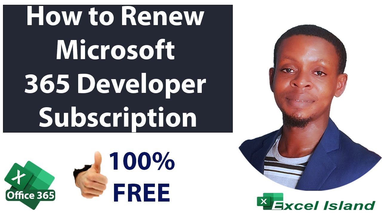 How to Renew Microsoft 365 Developer Subscription for FREE
