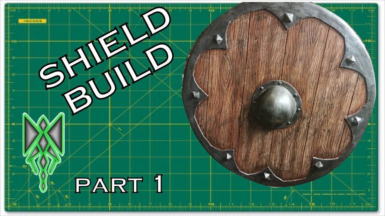 Easy larp safe shield build - part 1