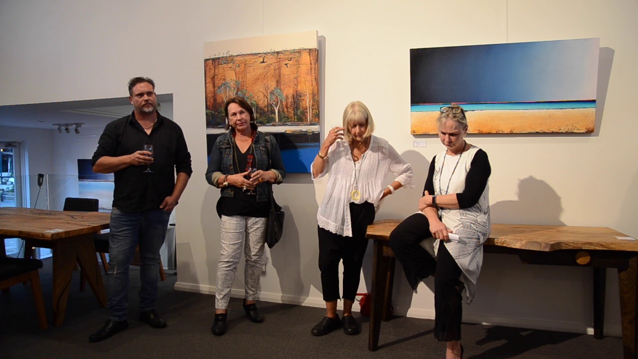 Metamorphosis Exhibition Opening Night Speeches - Ingrid WIndram and Josh Windram