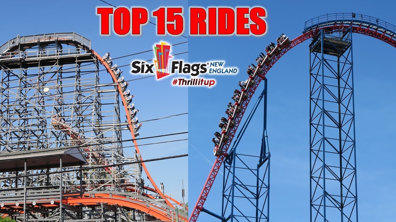 15 лучших аттракционов в Six Flags New England