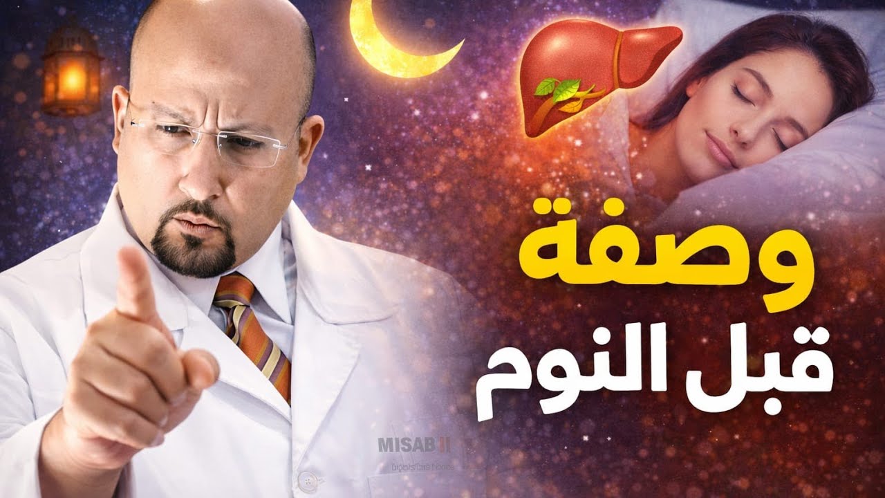 وصفة بسيطة قبل النوم في آخر رمضان لتنقية الكبد والبشرة