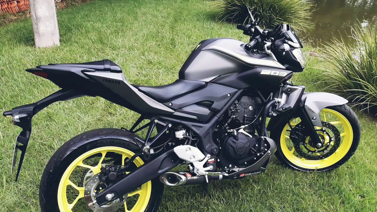 Mt03 cano esportivo disarsz com e sem DBkiller