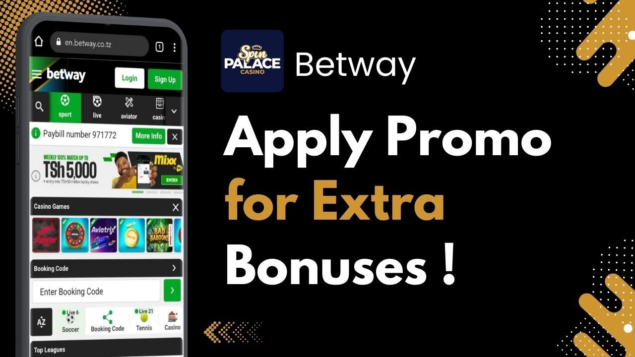 How to Apply Promo Codes on Betway for Extra Bonuses | Spin Palace Casino