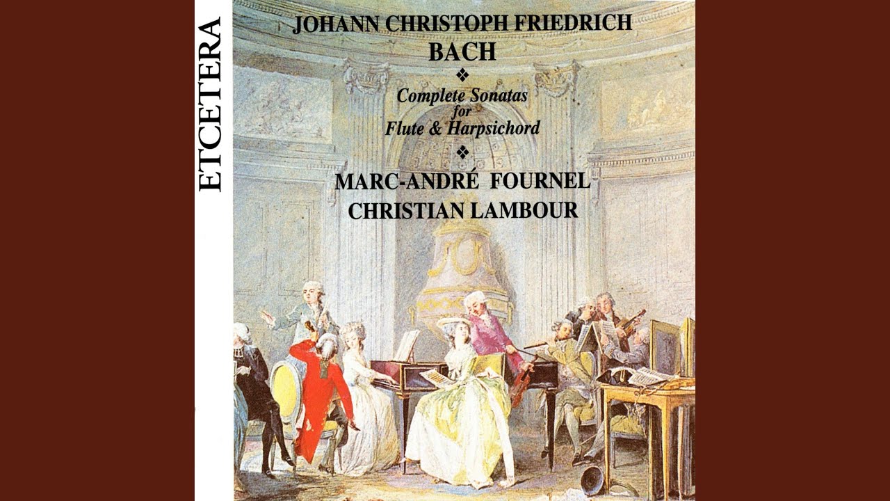 Six sonatas for flute and harpsichord, Riga 1777, Sonata No. 2 D major, II Andante alla Polacca