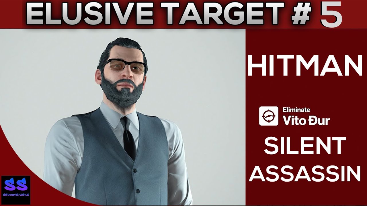 Hitman 2016 (Elusive Target)#5 VITO DUR/The Gunrunner (Silent Assassin,5 Stars)