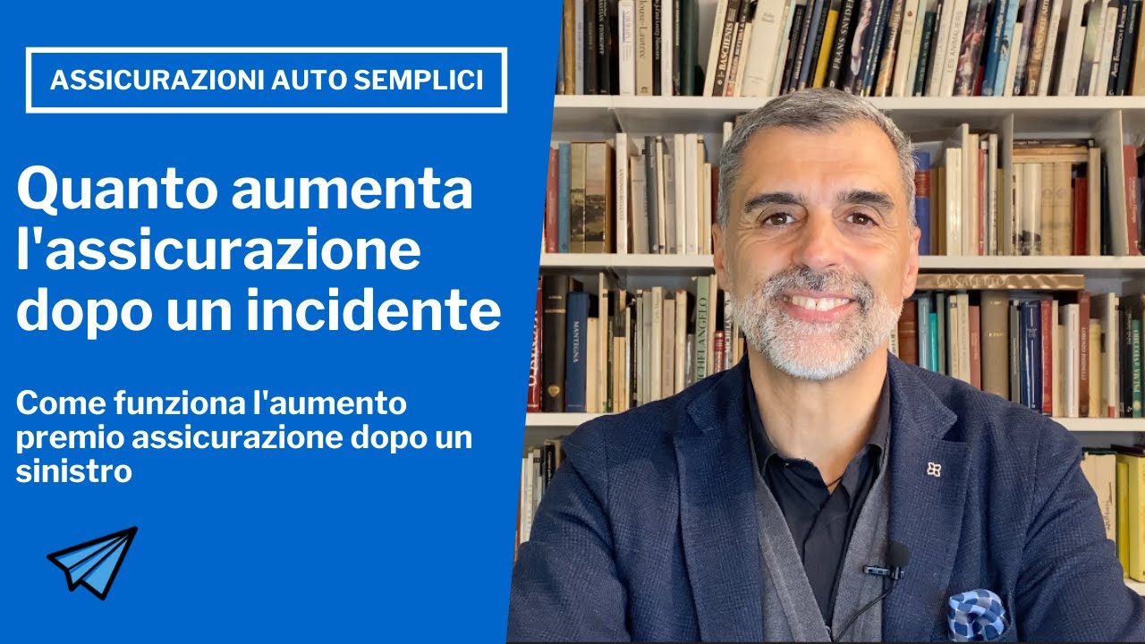 Quanto aumenta l'assicurazione dopo un incidente.