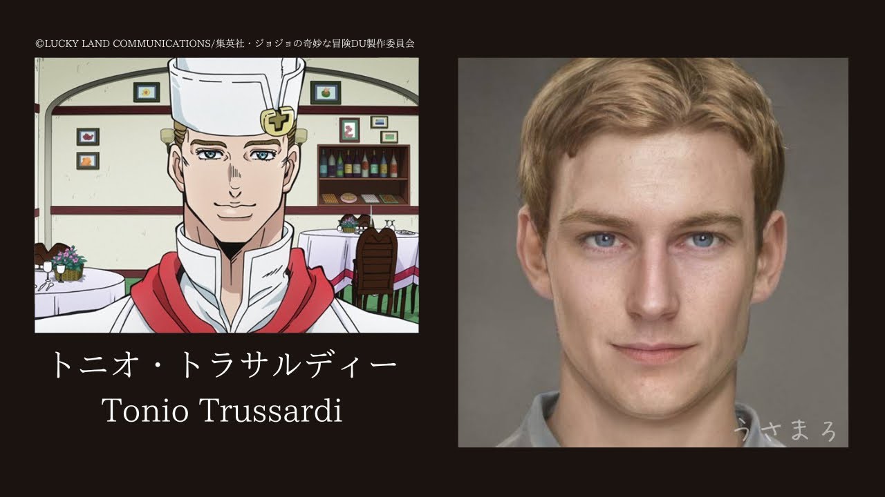 ジョジョ4部登場人物をAIで実写化してみた： JoJo’s Bizarre Adventure Diamond is Unbreakable characters in real life