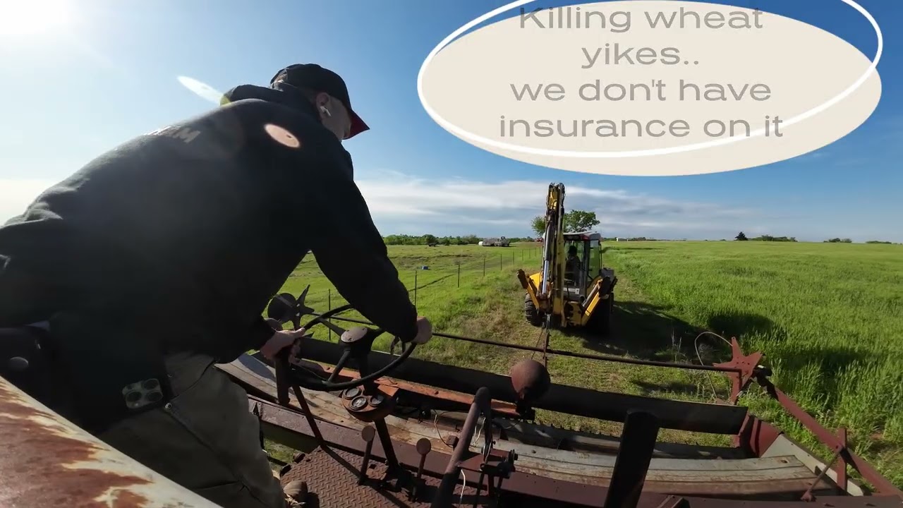 Take 2 Moving a Gleaner Combine