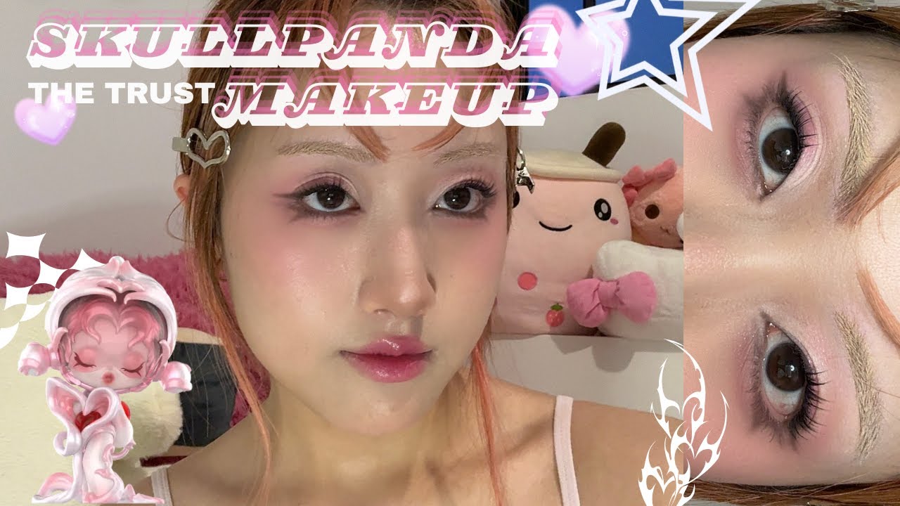 Attempting SKULLPANDA inspired MAKEUP