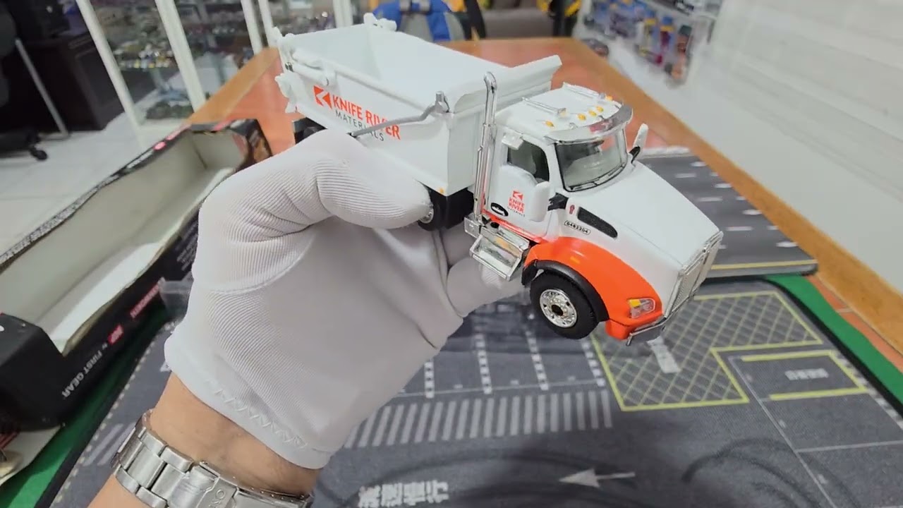 DCP Kenworth T880 Knife River Rogue Dump Trailer 