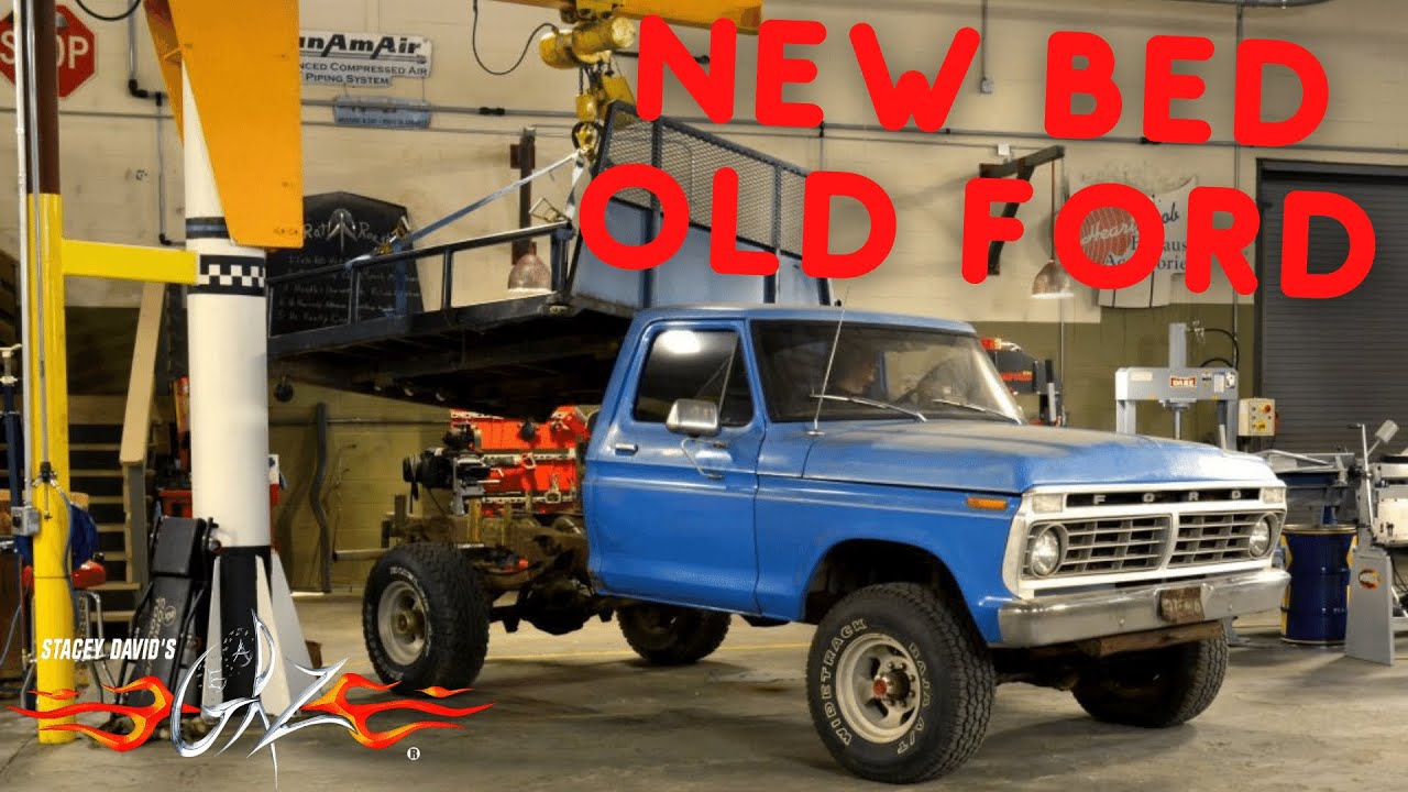 Установка нового кузова на старый грузовик Ford — Gearz S9 E12 Стейси Дэвид