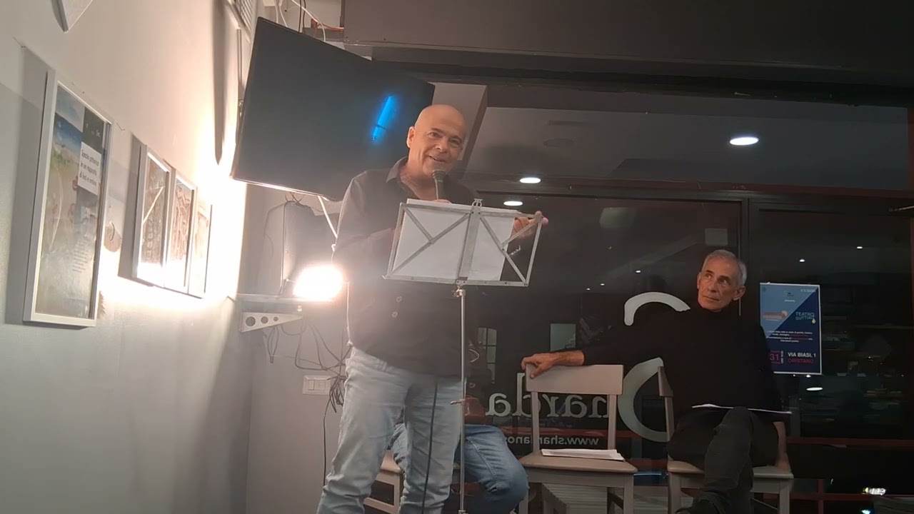 Progetto Shardano Arti Insieme teatro Guttiau: Paolo Vanacore ricorda il Professor Peppetto Pau