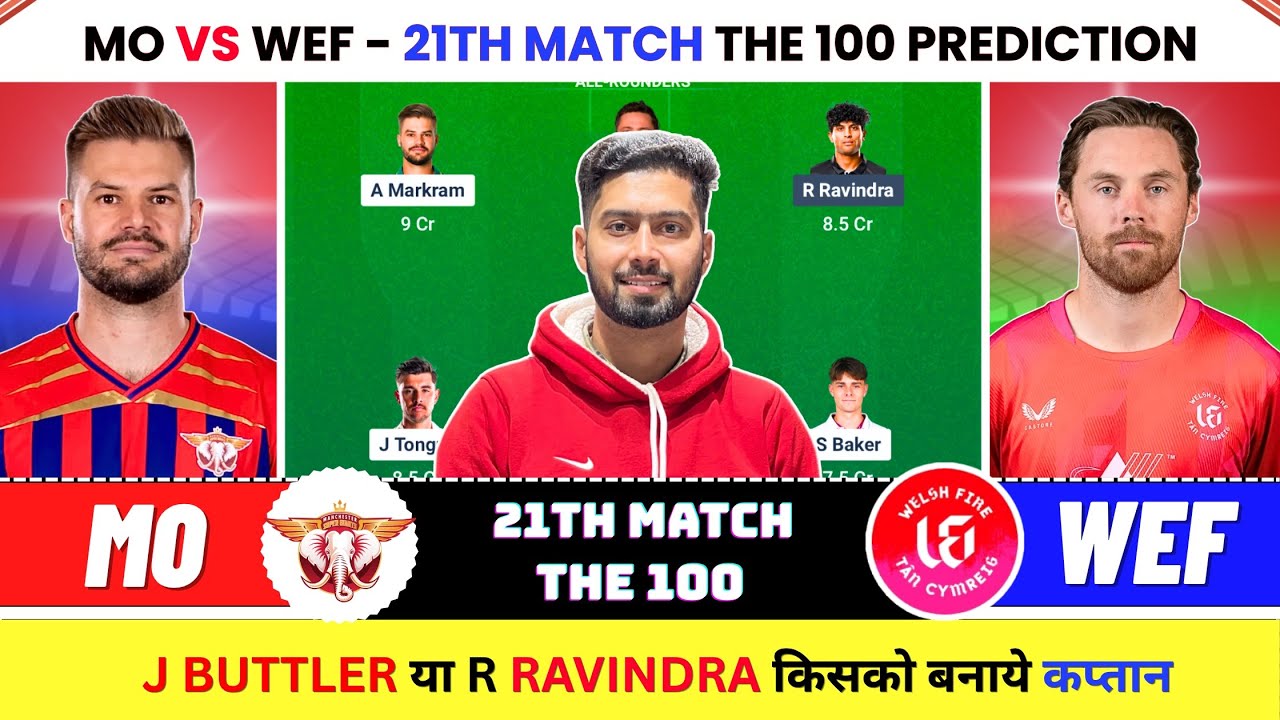 MO vs WEF Dream11 Prediction, MO vs WEF Today Match Prediction, MO vs WEF Prediction, MSG vs WEF