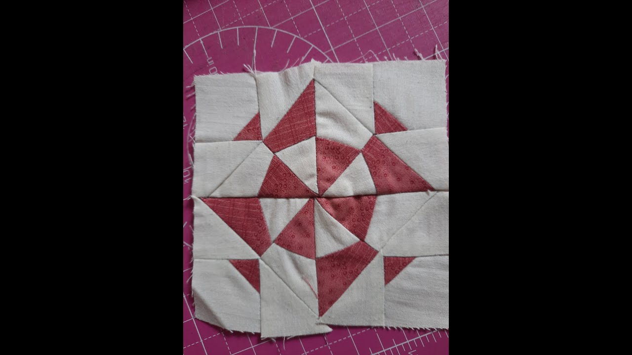 Vidéo 5 Patchwork Dear Jane en français à la main pas à pas Bloc A1 Jane Stickle quilt