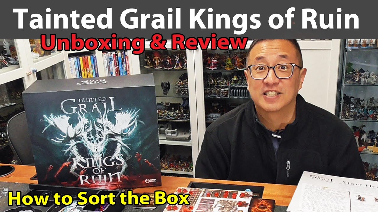 Tainted Grail: Kings of Ruin: распаковка и обзор