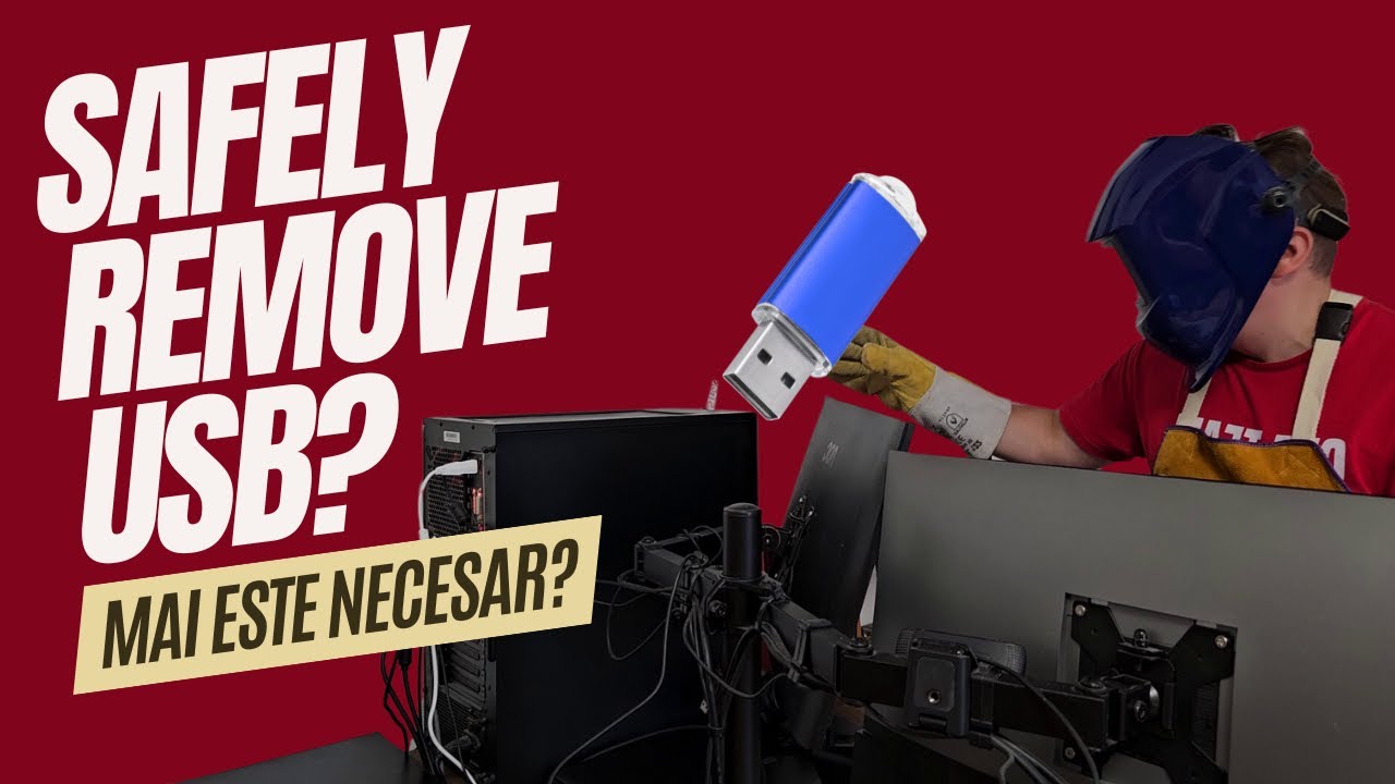 Safely remove USB sau eject. Mai e necesar?