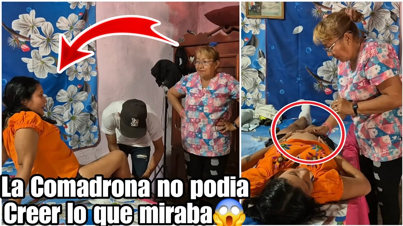 La Comadrona hasta se asusto al ver esto|Mira como tenes el estomago le Dijo a Dayana😱