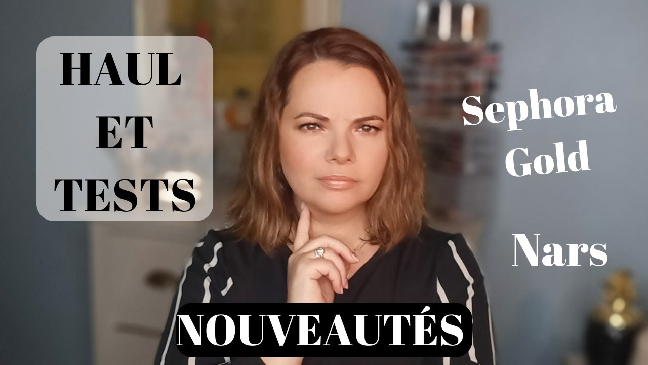HAUL ET TESTS NARS+SEPHORA GOLD (ACHATS ET CADEAUX). DES AVIS MITIGES ;)