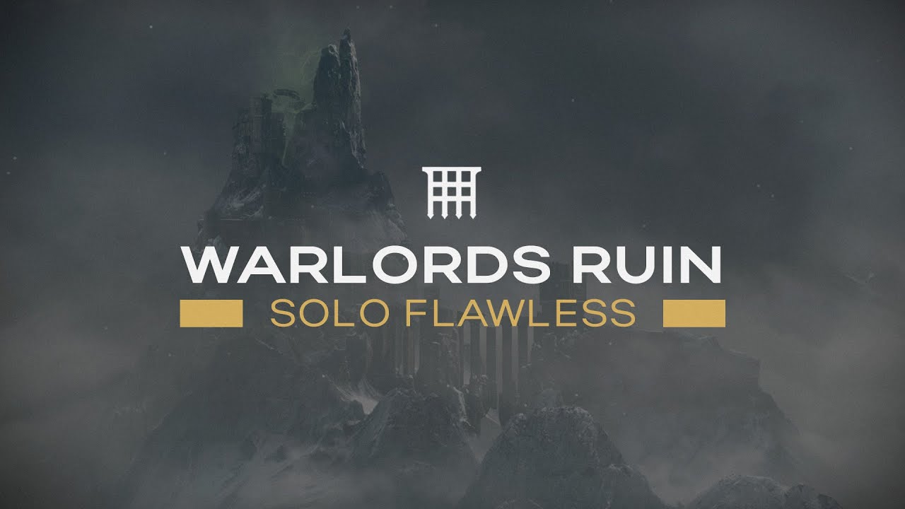 Solo Flawless Dungeon - Warlord's Ruin (Titan) // Destiny 2