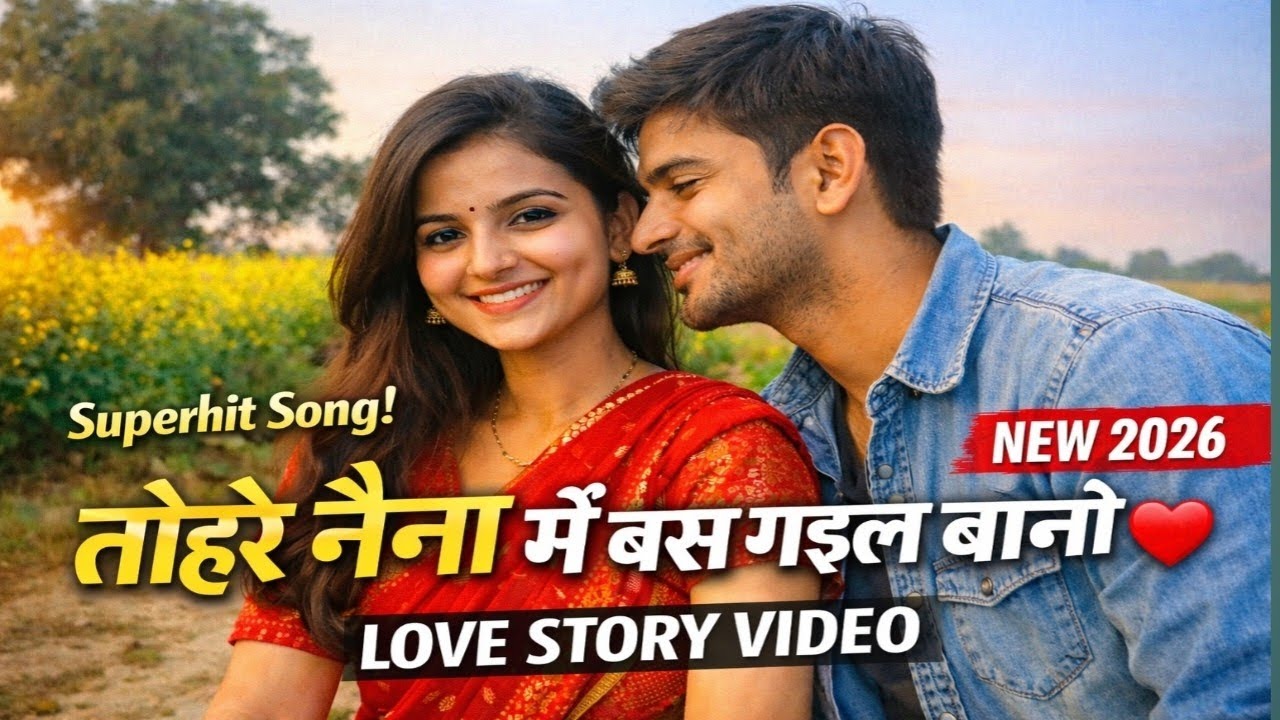 तोहरे नैना में बस गइल बानी 💖 | New Bhojpuri Romantic Song 2026 | Superhit Love Story Video HD