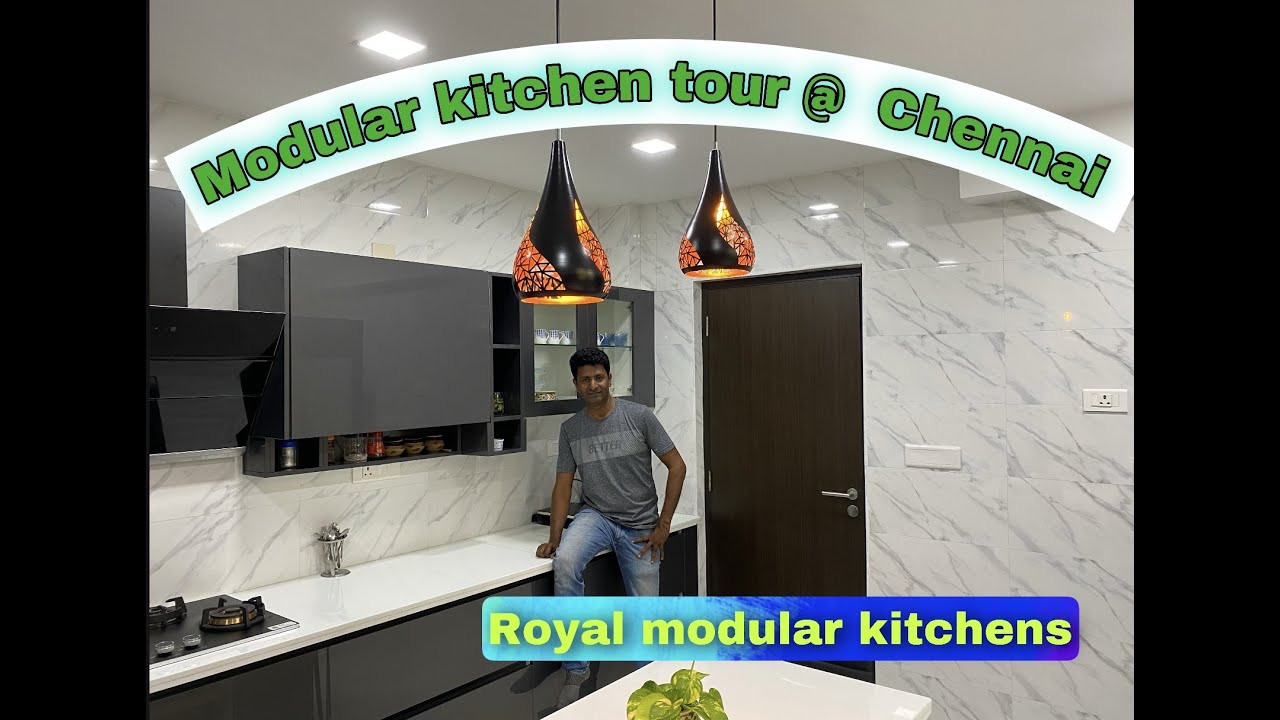 MODULAR KITCHEN |  Imported Acrylic  German Kitchen at Chennai by - ROYAL MODULAR KITCHENS |