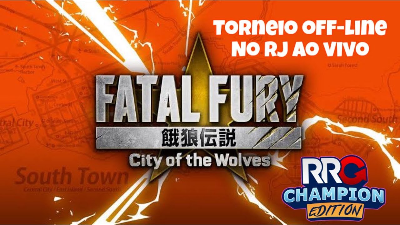 🔴L.I.V.E🔴Torneio Presencial Rio Retro Game CE - Fatal Fury City Of The Wolves
