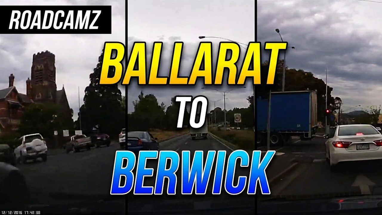 Driving in Victoria 🚗 🇦🇺 | Ballarat to Berwick