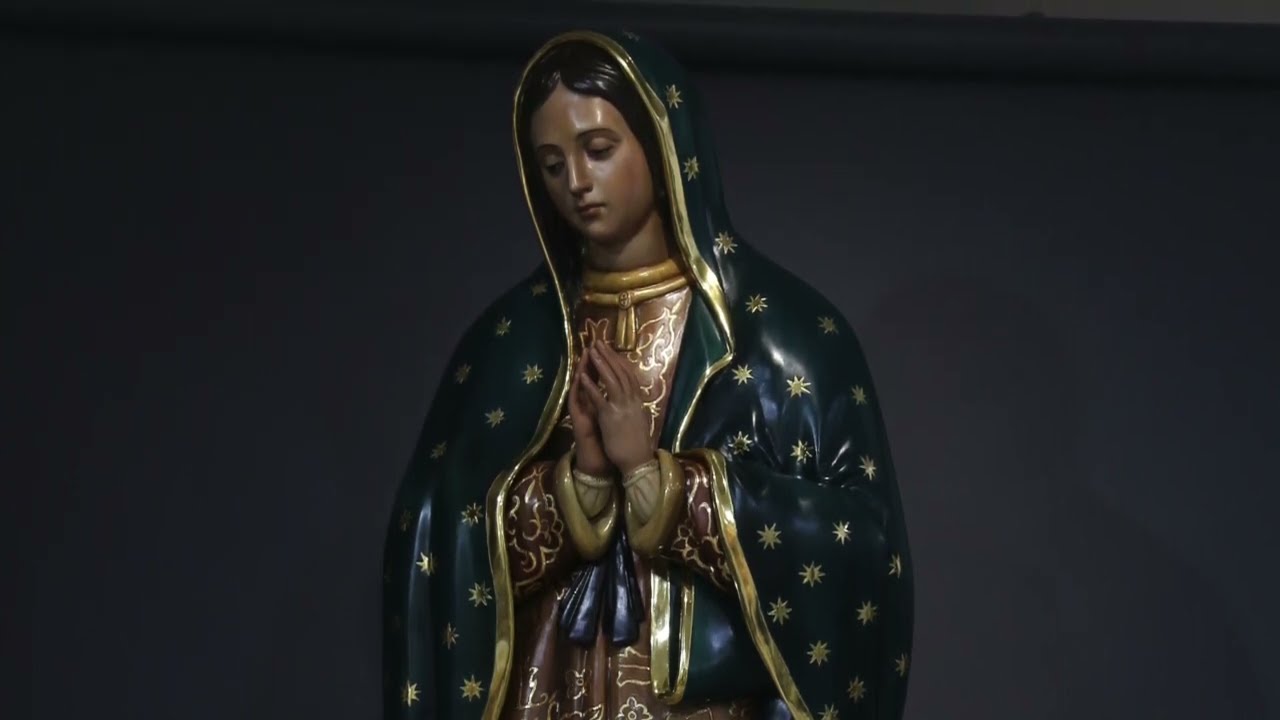 FERNANDO AGUADO. VIRGEN DE GUADALUPE DE M&Eacute;XICO. REALIZACI&Oacute;N DE LA IMAGEN EN TRES DIMENSIONES