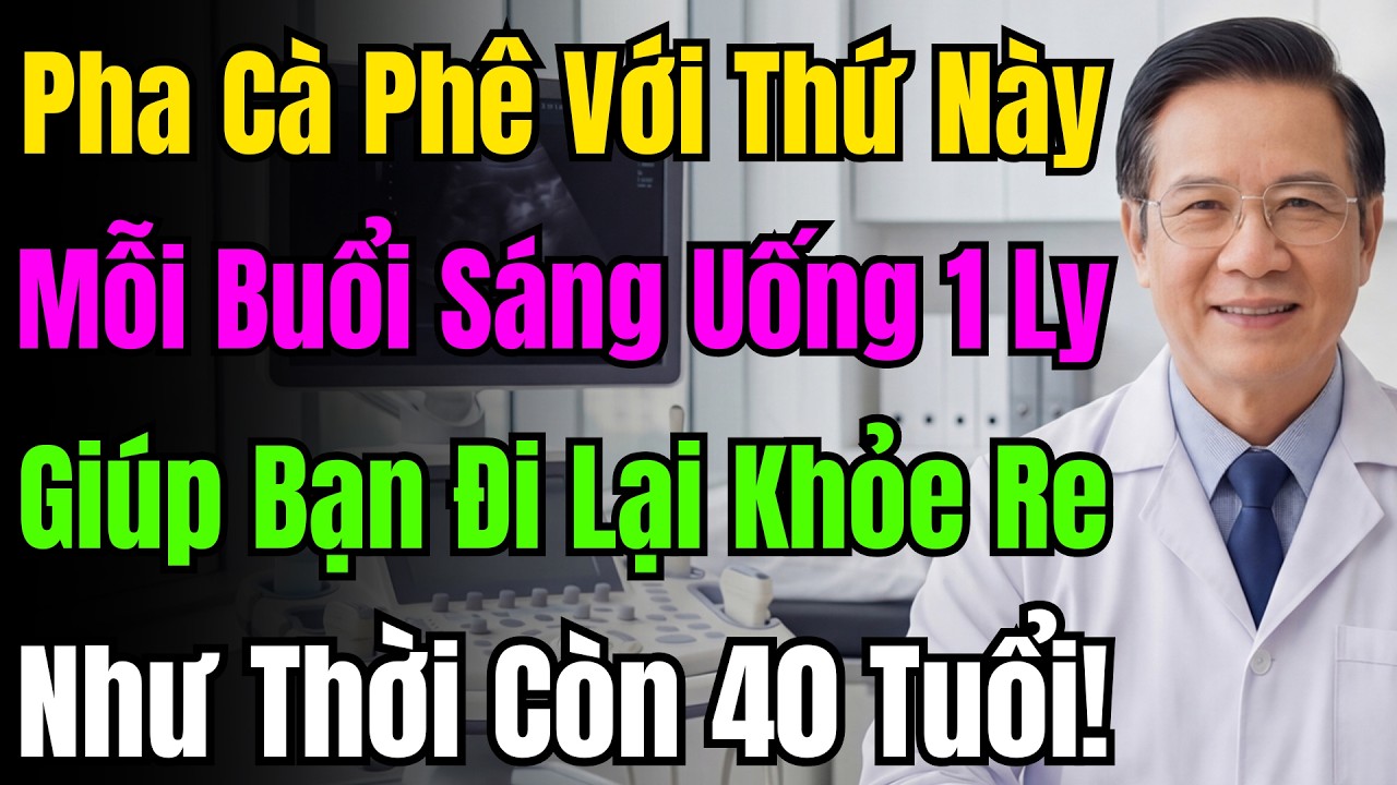 Bí Mật Kinh Ngạc: Thêm Bột Này Vào Cà Phê Giúp Người Lớn Tuổi Sống Thọ, Khỏe Mạnh Hơn.