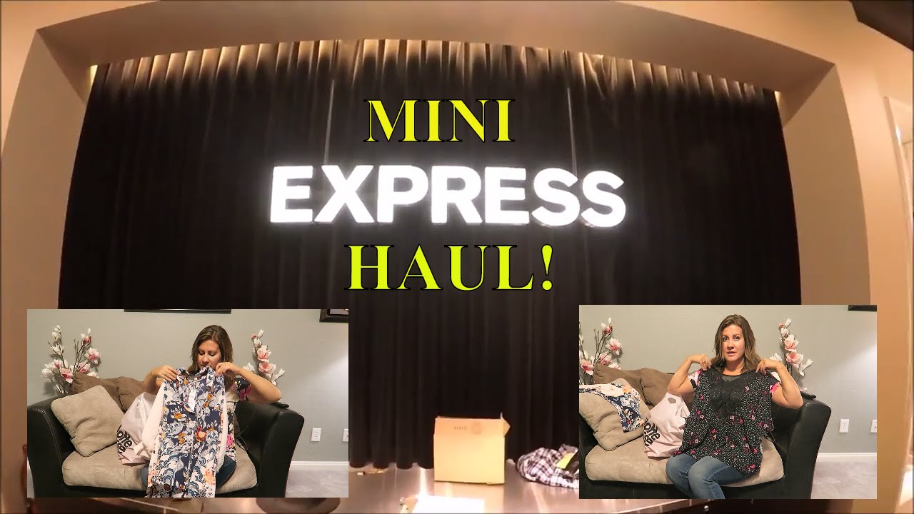 EXPRESS CLOTHING HAUL | SHOPPING HAUL | PHILLIPS FamBam Vlogs