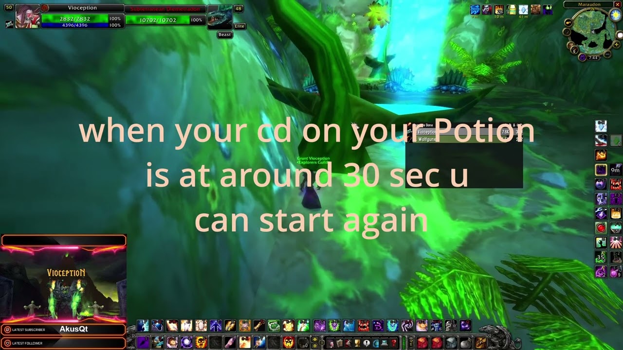 SoD - Shadow Priest - easiest way  - Solo Princess Run - Maraudon