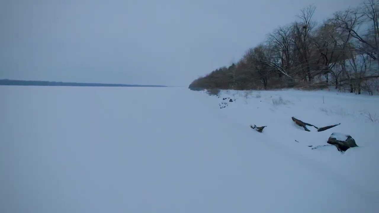 Ottawa river #ontariocanada #snow #ottawariver #ottawacanada #dji  #fpvdrone 