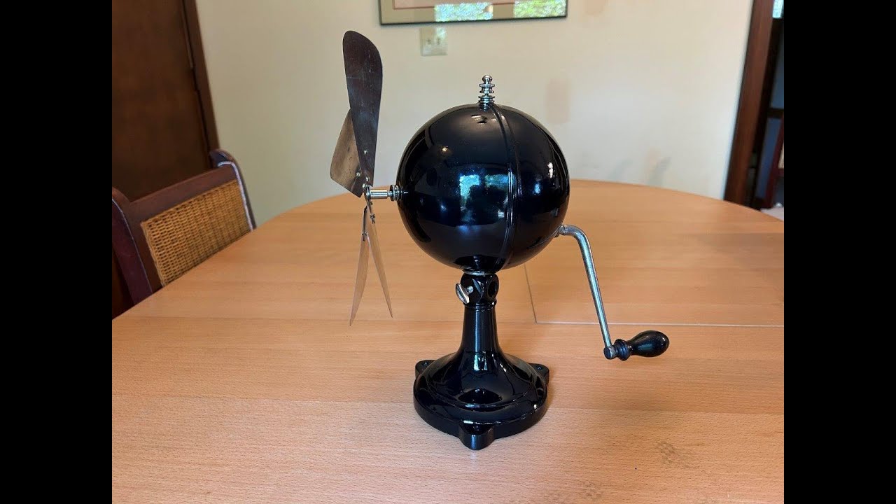 Heavy duty German clockwork mechanical fan