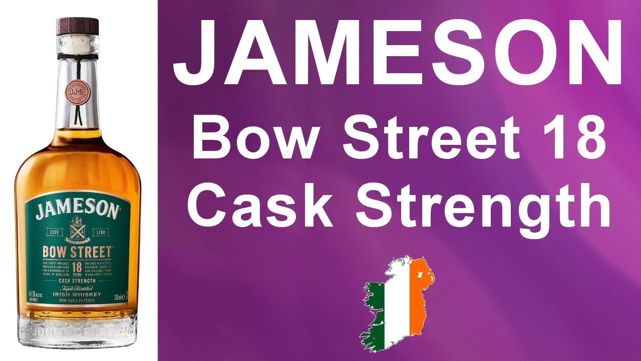 Jameson 18 Year Old Bow Street Cask Strength Irish Whiskey Review #178 from WhiskyJason