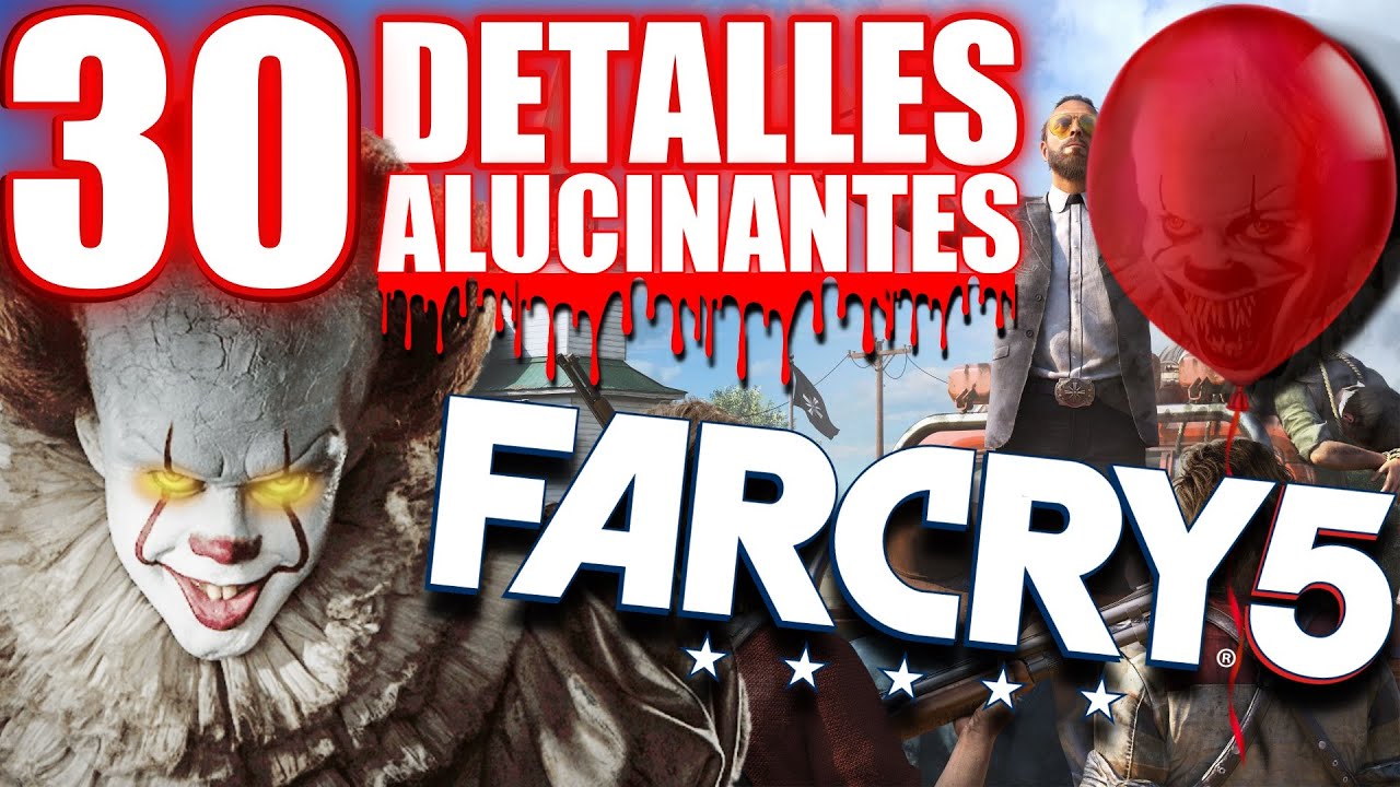 30 DETALLES ALUCINANTES de FAR CRY 5
