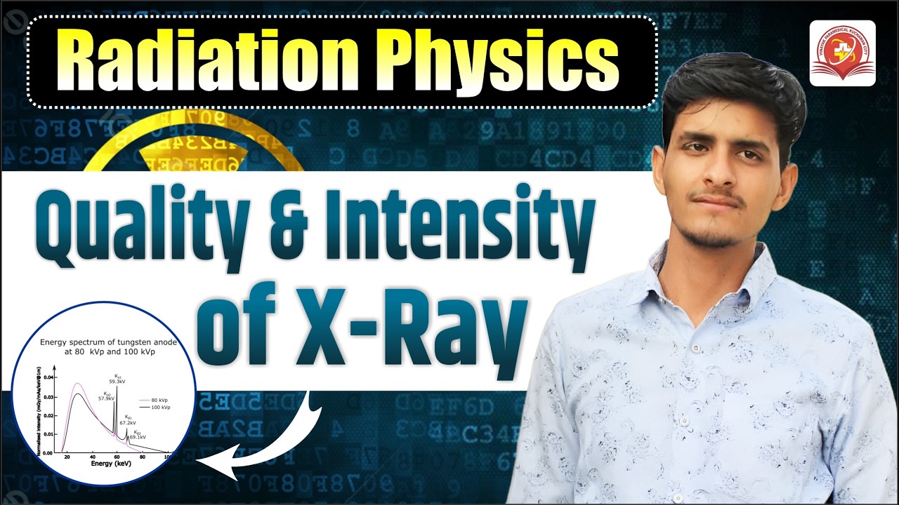Quality and Intensity of X-ray #एक्स-रे की गुणवत्ता और तीव्रता #paramedical #drt #education