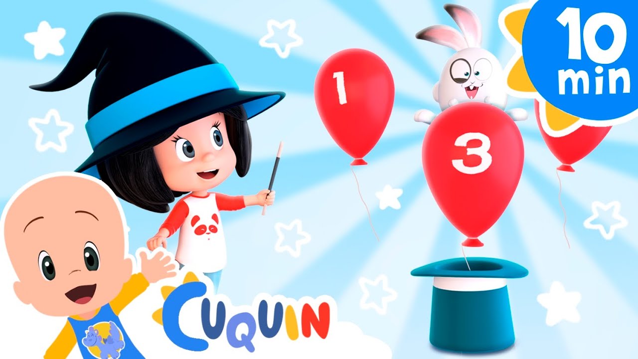 One, two, three, reggaeton numbers! | Sing with Cleo & Cuquin