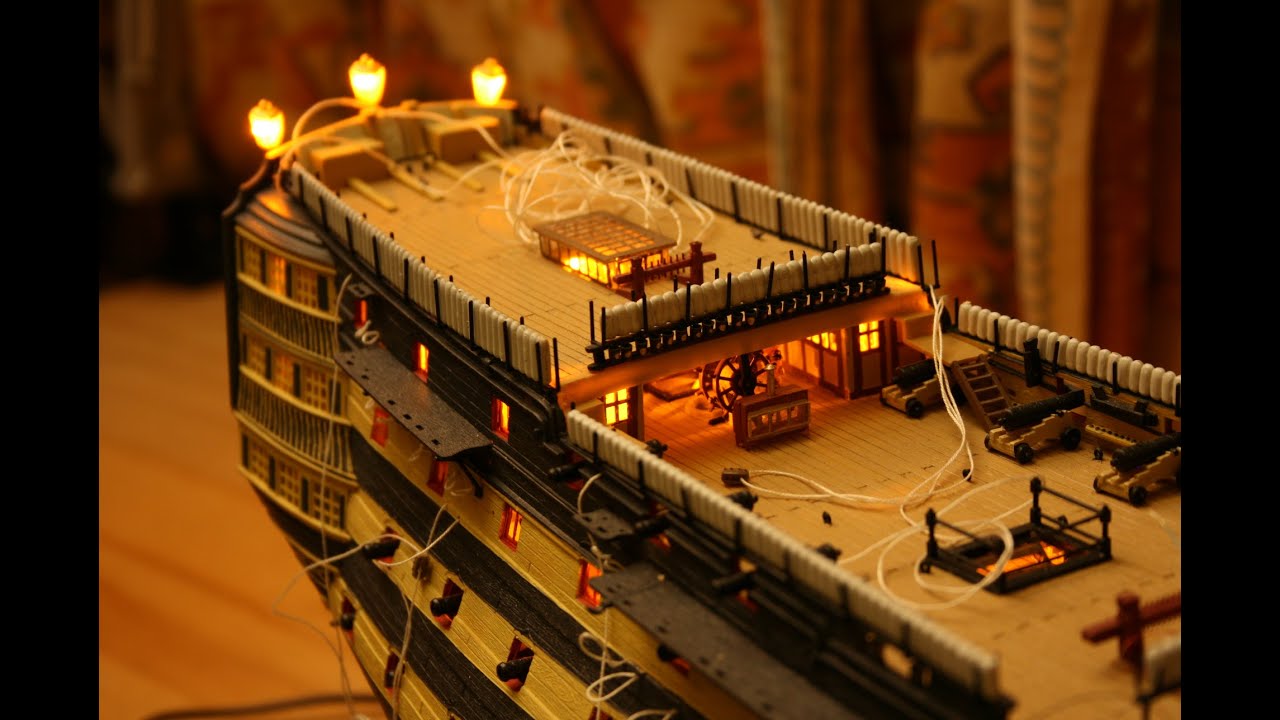 HMS Victory model from Heller 1/100 (Part1)