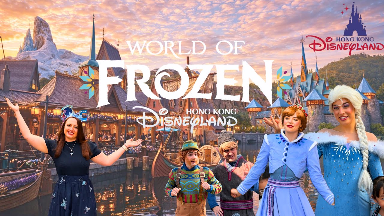 ❄️ World of Frozen in Hong Kong – Ride, Merch & mehr im Detail & Vorschau auf Disneyland Paris!