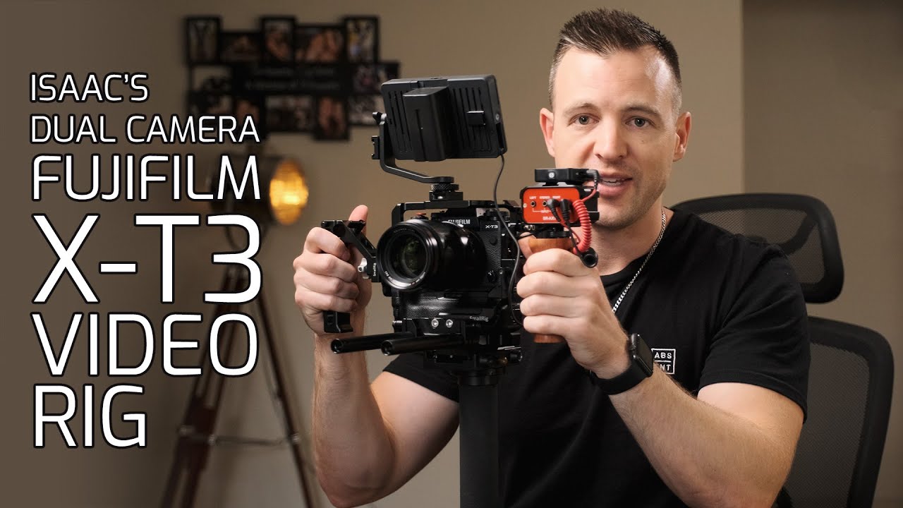 Isaac's Fujifilm X-T3 Video Rig (including audio and lighting)