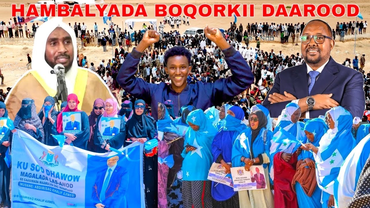 GUUL BOQORKII GUUD DAAROOD ISMAACIIL BOQOR BURHAAN HAMBALYO DIRAY,FARMAAJO KU FARXAY DOORASHADA,XOG.