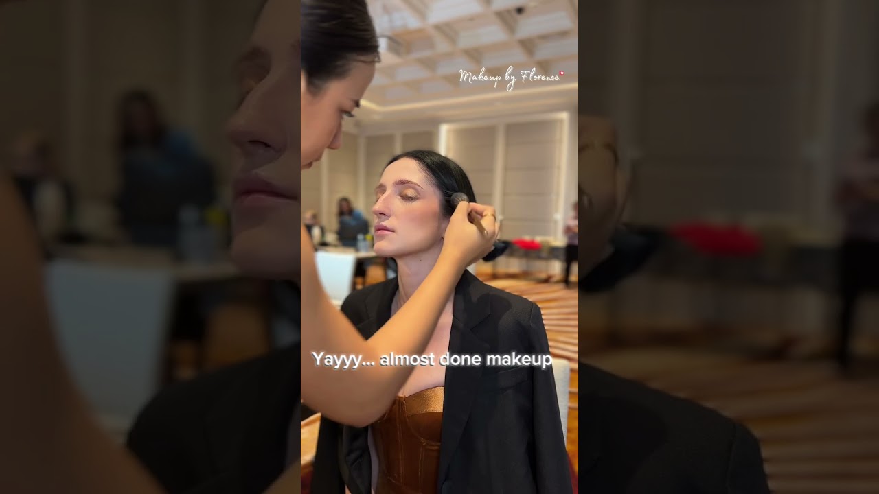 Come along with me to my work ✨🤎 #florence  #makeup  #makeupvlog  #makeupvlogger #makeuptutorial 