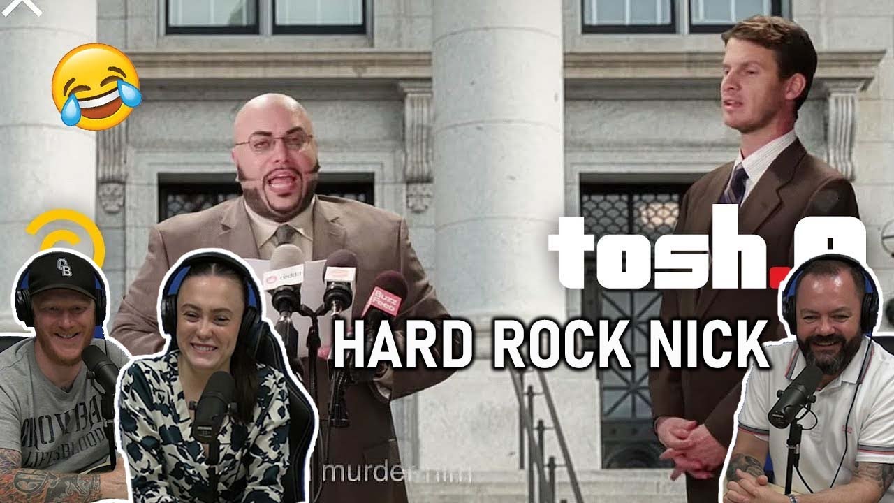 Tosh.O - CeWebrity Profile - Hard Rock Nick REACTION!! | OFFICE BLOKES REACT!!