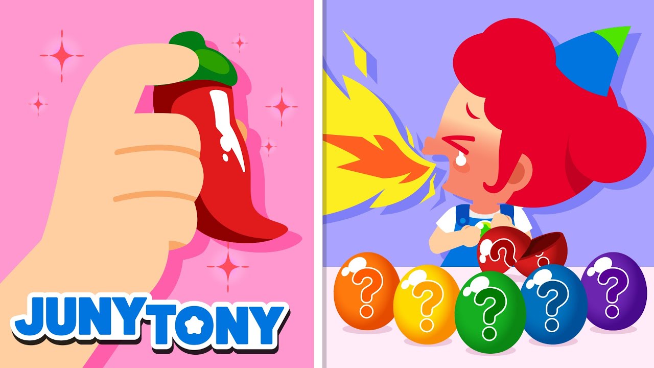 Seperti Apa Ya Rasanya? 🥵🍬 | Permen Warna-Warni | Kartun Anak | JunyTony Bahasa Indonesia