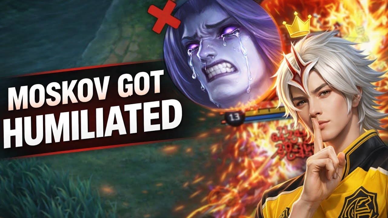 MOSKOV GOT HUMILIATED 😈 | SUN EXP SOLO RANK DESTROY