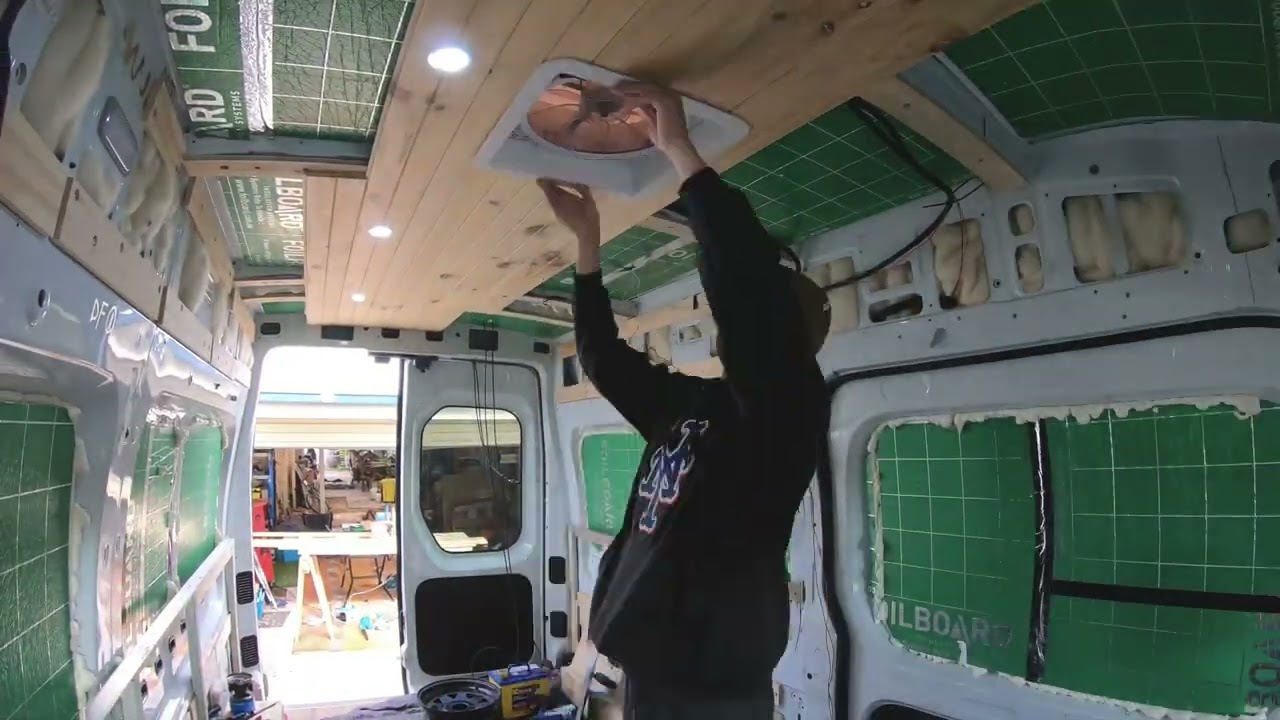 van conversion part 1 time lapse | LDV Deliver 9| Hight Roof Van