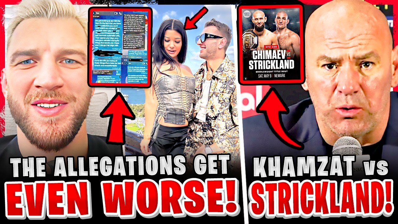 Dan Hooker WILD NEW ALLEGATIONS! Dana White ANNOUNCEMENT! Khamzat vs Sean Strickland! Joe Rogan